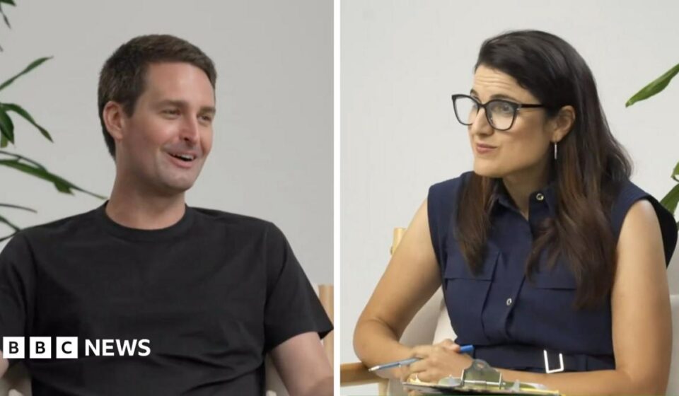 Snapchat 'willing to implement' daily time limits for children, boss tells BBC