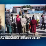 South Africa shootings leave 27 killed