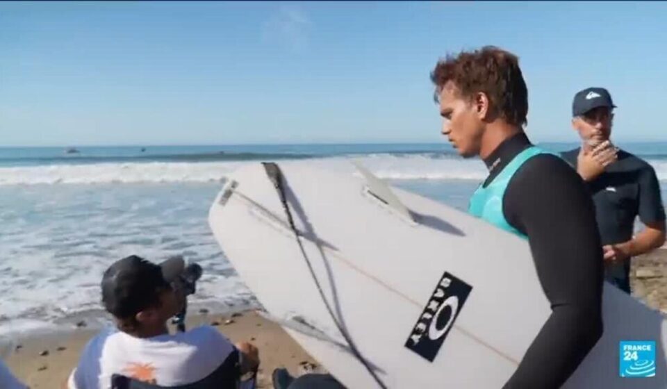 Surfing: France tests Olympic venue ahead of LA 2028