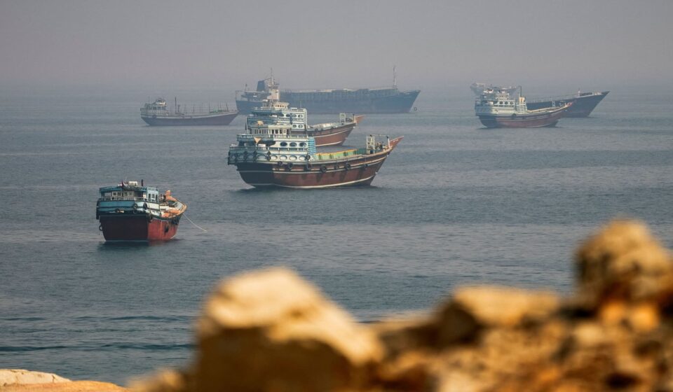 Tanker struck by three projectiles in Hormuz as U.S.-Iran conflict escalates