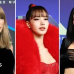 Taylor Swift and Charli XCX among stars to light up VMAs red carpet