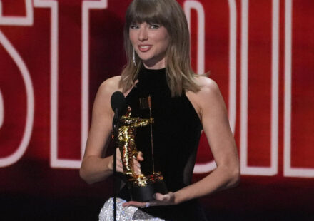 Taylor Swift becomes most-awarded artist in MTV VMA history with 31 wins