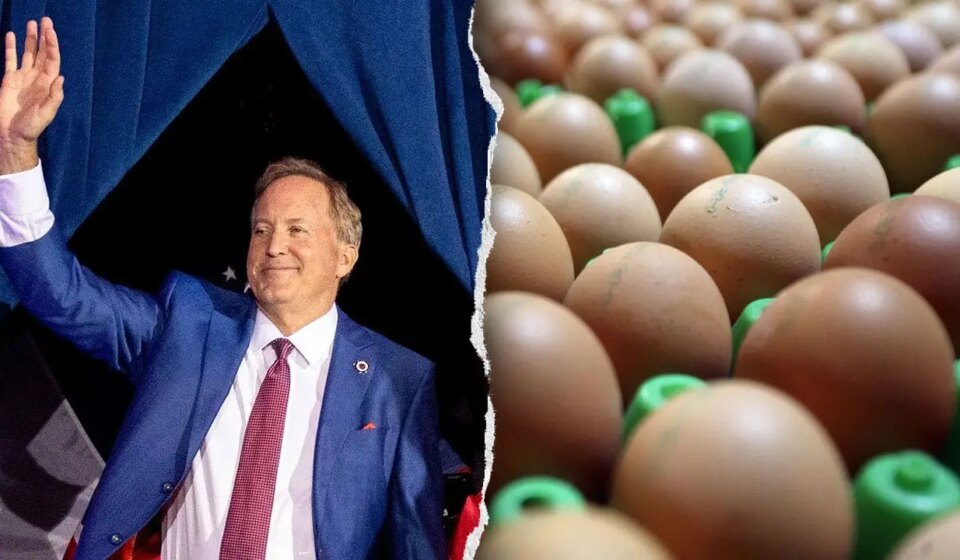 Texas AG Ken Paxton delivers 7 million free eggs to Texas food banks