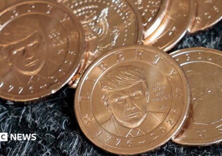 Trump $1 coin makes him first living president on US currency in a century