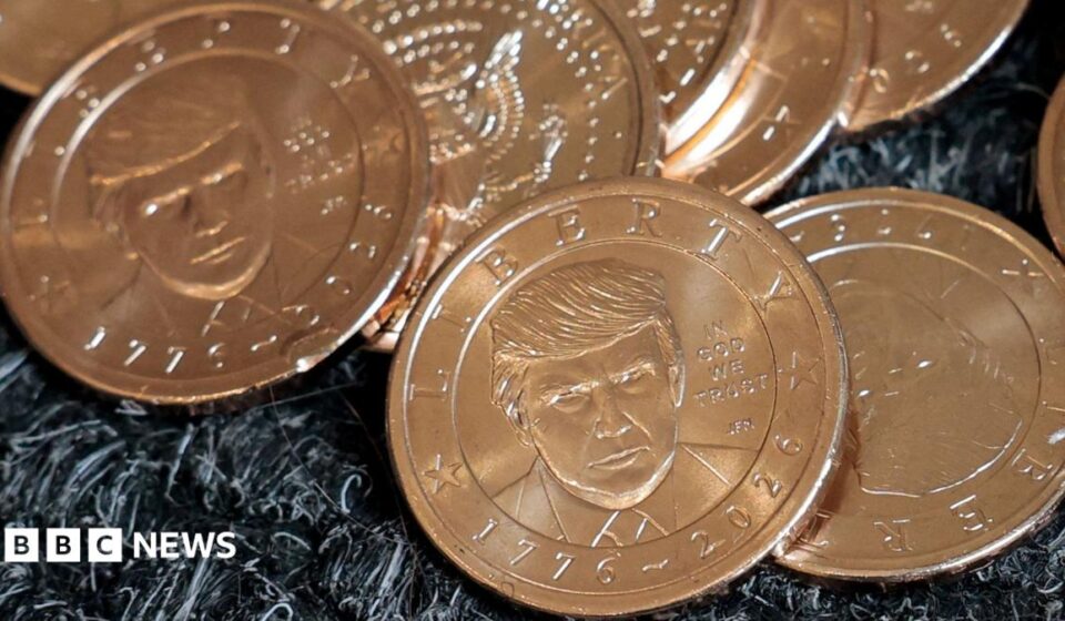 Trump $1 coin makes him first living president on US currency in a century