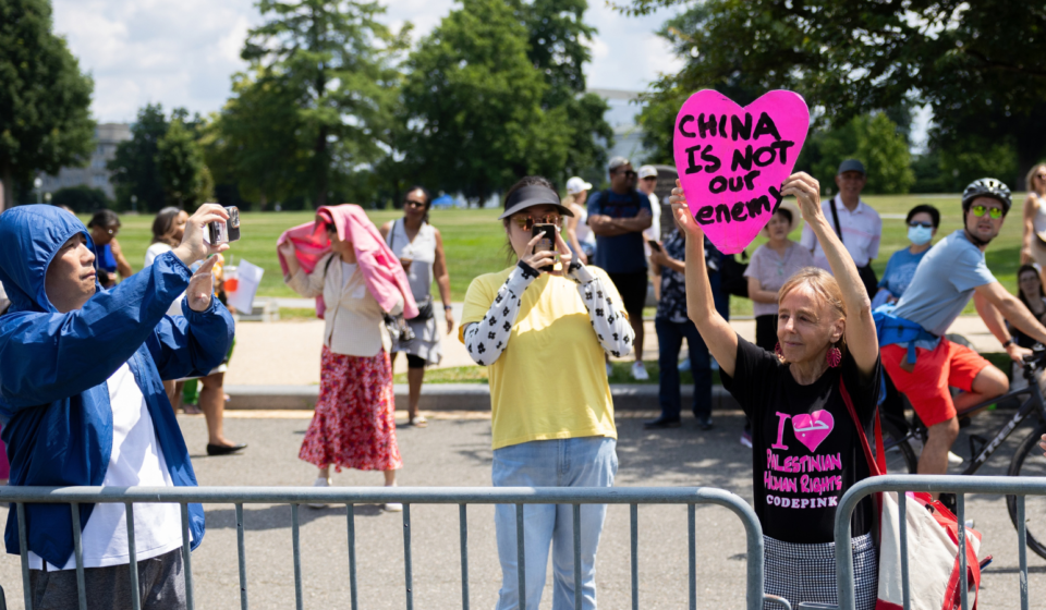 Trump-Xi talks shadowed by Singham-funded pro-China protest network