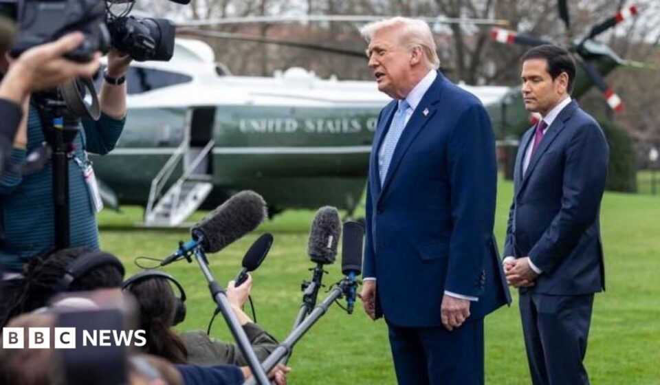 Trump administration accuses banned media outlets of 'falsehoods' ahead of court hearing