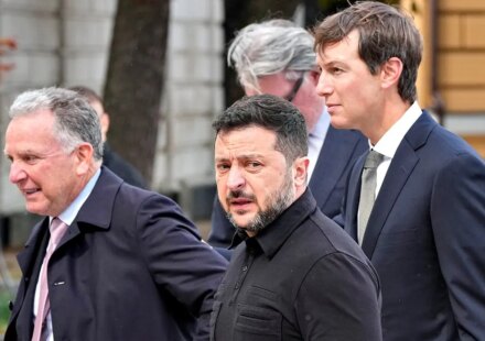 Trump envoys Witkoff and Kushner arrive in Kyiv to meet Zelenskyy for talks
