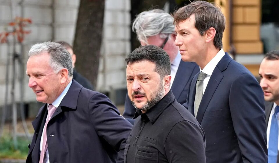 Trump envoys Witkoff and Kushner arrive in Kyiv to meet Zelenskyy for talks