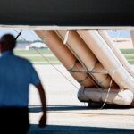Trump says Air Force One emergency slide was a safety check at JBA