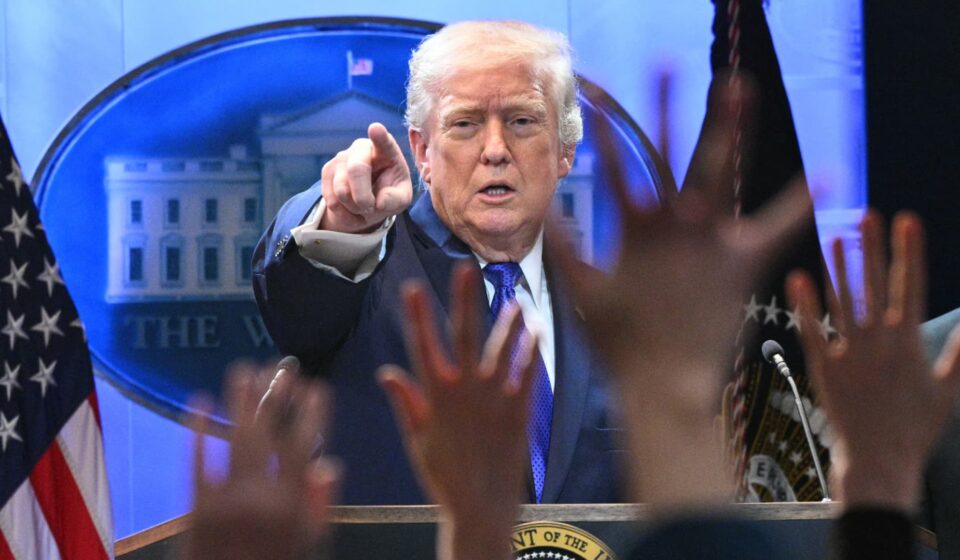 Trump says he's banning MS NOW, CNN and Politico from White House