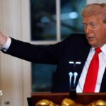 Trump says his triumphal arch will become a military ammunition complex