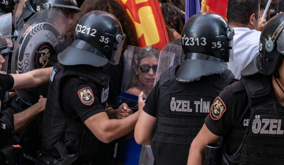 Turkey police disperse pro-LGBTQ protesters with tear gas