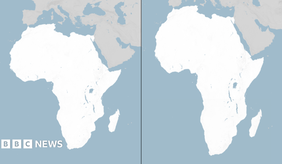 UN votes to adopt new world map to reflect Africa's true size