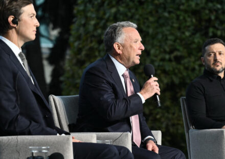 US envoys bring ‘more effective’ Ukraine peace proposals to Kyiv, official says