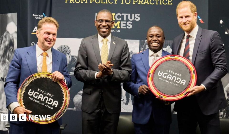 Uganda pulling out of Prince Harry's Invictus Games