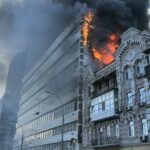 Ukraine war: Russia targets Kyiv as NATO condemns nuclear rhetoric