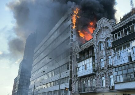 Ukraine war: Russia targets Kyiv as NATO condemns nuclear rhetoric