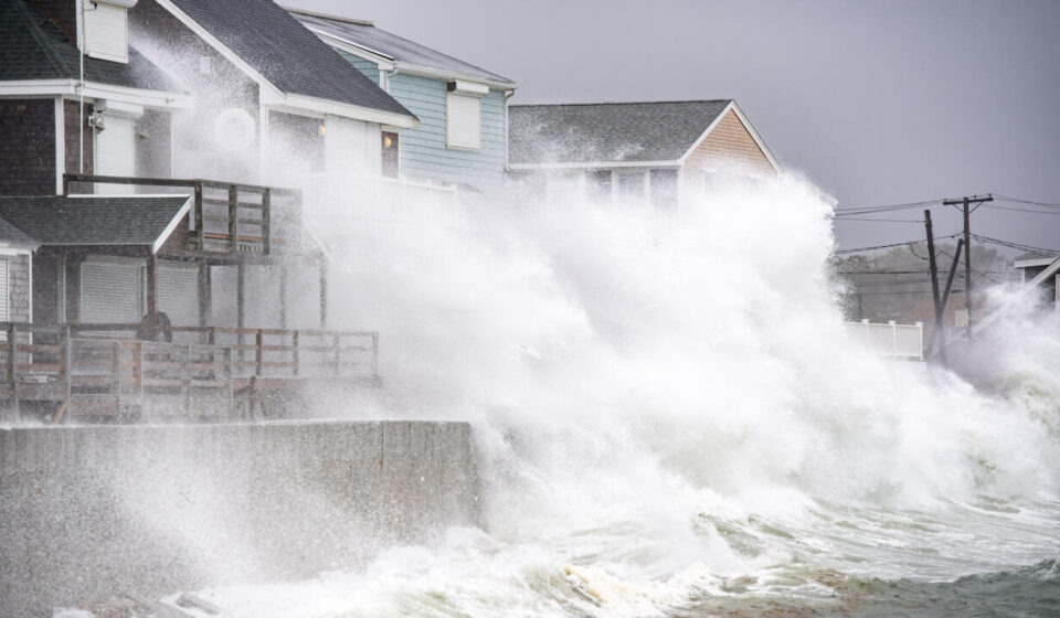 Unusually powerful storm pummels northeast US with heavy rain, high winds