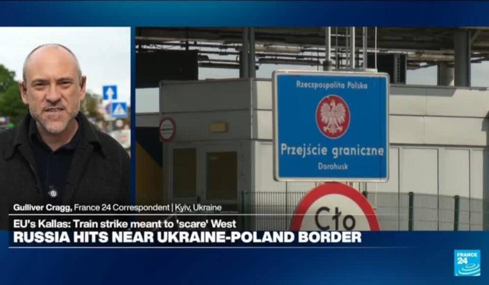 Was Russian train strike meant to 'scare' the West?