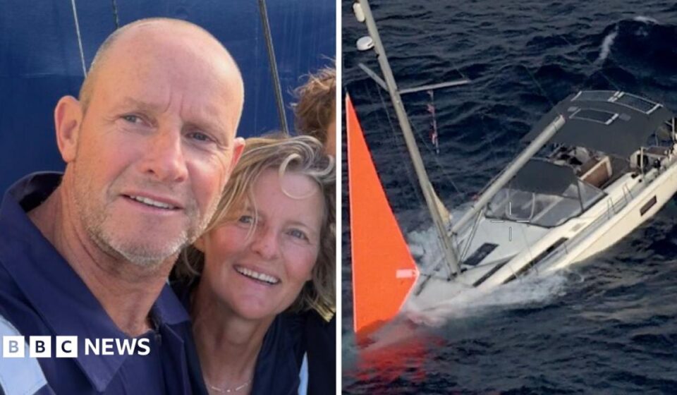 Watch: Sailor couple survives after whale destroyed their ship