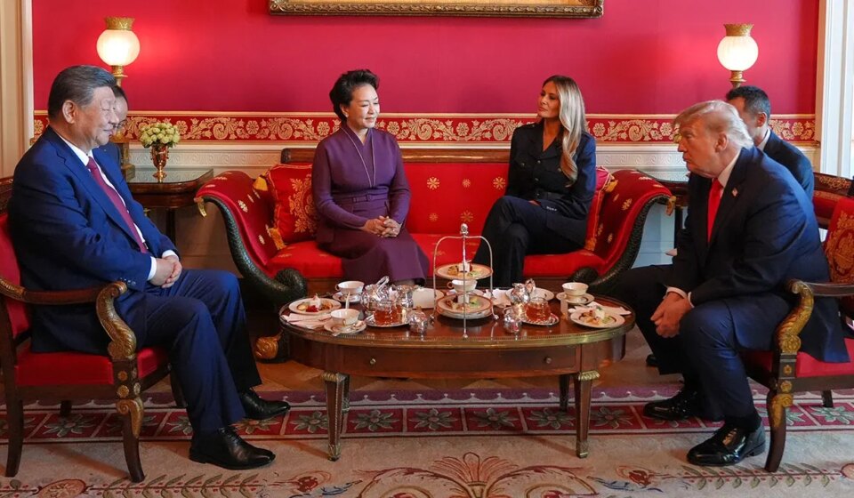 Xi Jinping praises 'order of perfection' during state visit to US
