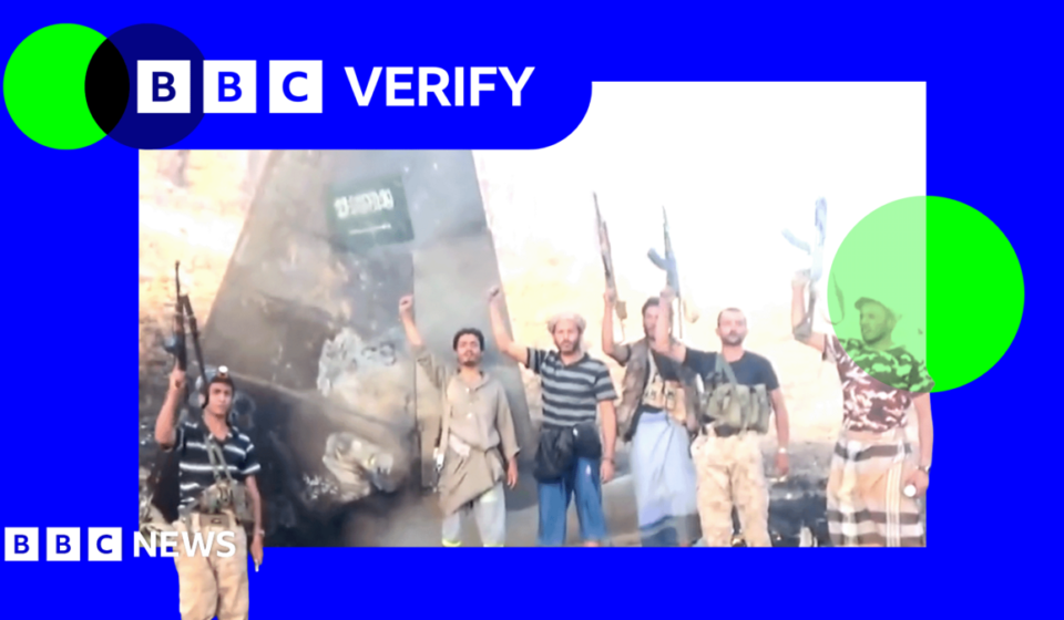 Yemen: Wreckage of downed Saudi fighter jet seen in verified video