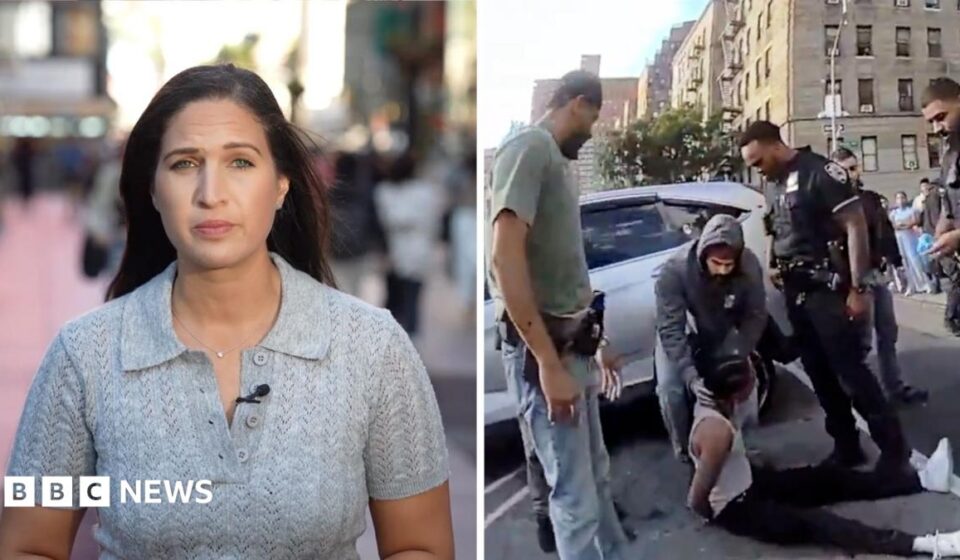 BBC breaks down video of the aftermath of New York City ICE shooting