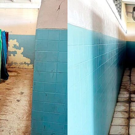 Becados: Falta de agua y comida en mal estado, denuncia una estudiante sudafricana