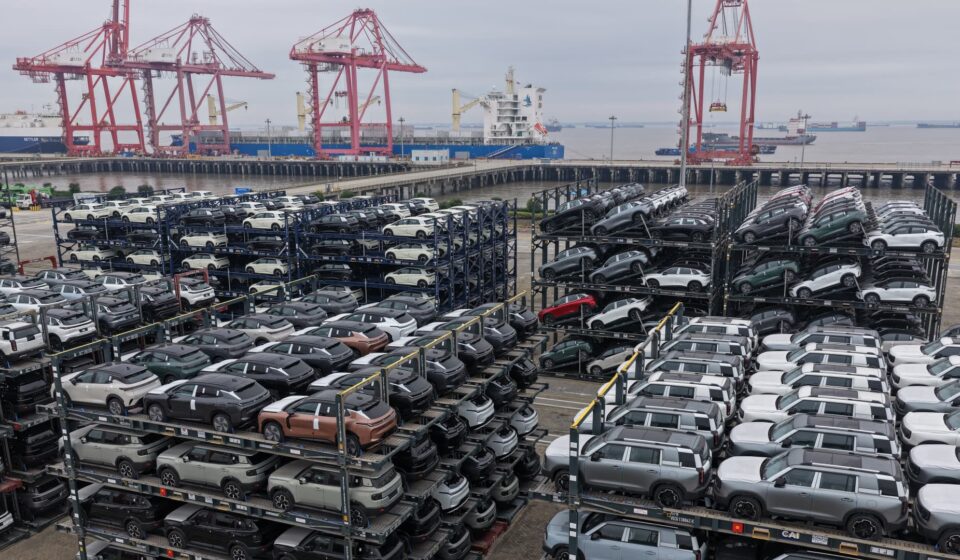 China's exports likely grew by double-digits in September