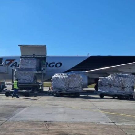 Donativos: La ayuda humanitaria de EE UU llega a Guasimal