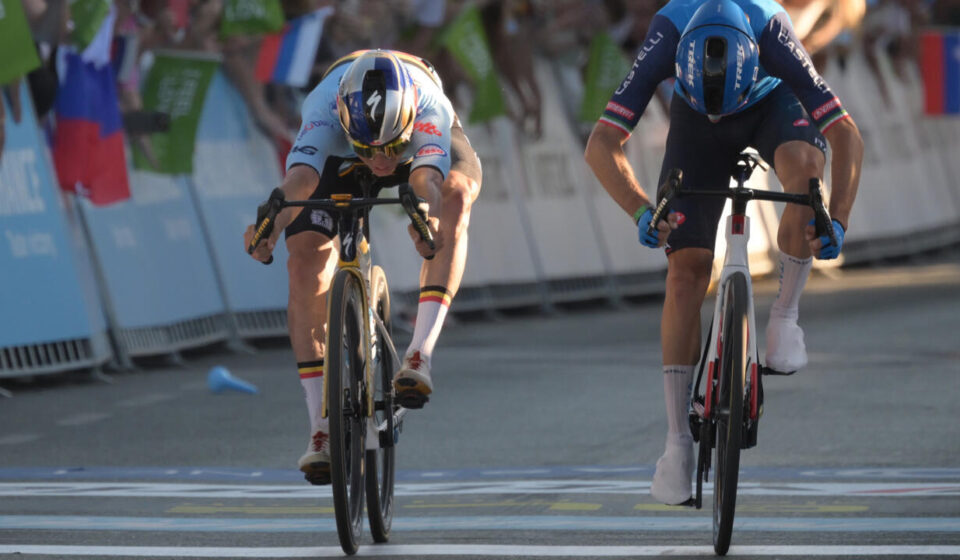 Evenepoel snatches photo-finish win to clinch European road cycling crown