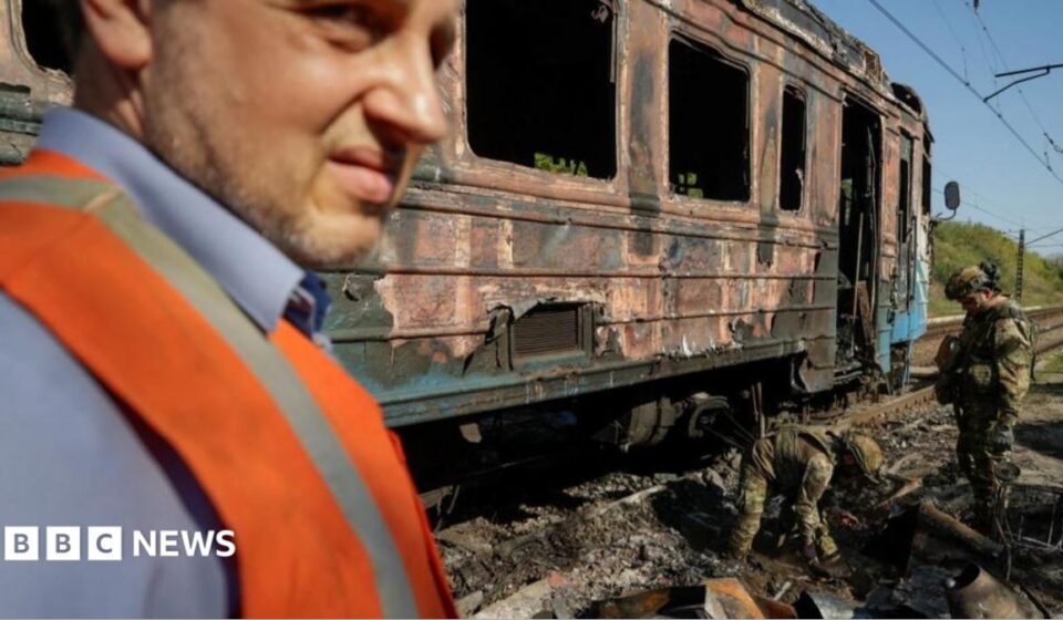 Fear and disruption for Ukraine's rail passengers as Russia escalates drone attacks