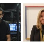 Fidel García y Cristina Vives en Galleria Continua