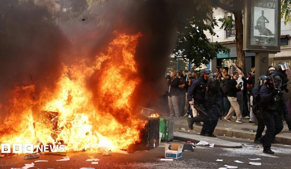 France halts use of stun grenades after boy's hand blown off in student protests
