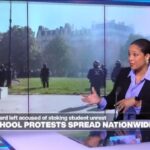 France school protests 'rapidly becoming out of control'
