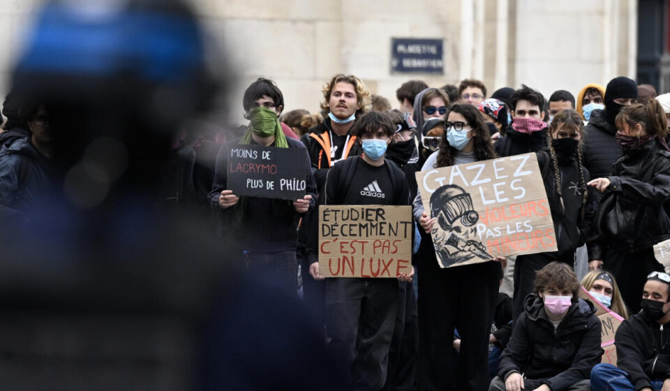 French students vow to keep up protests as UN voices 'concern' over violence