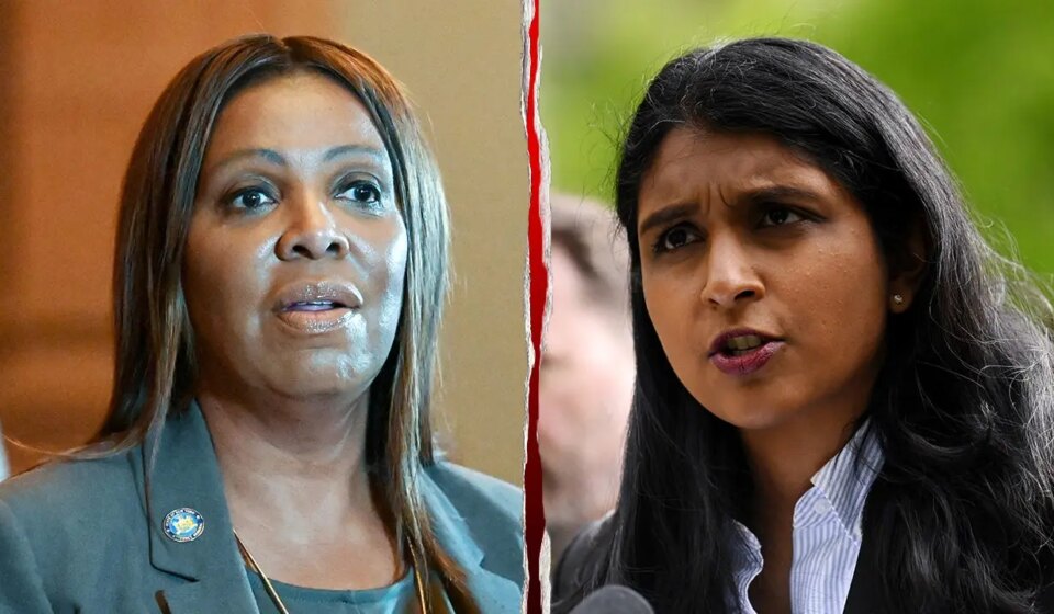 GOP candidate Saritha Komatireddy issues fake indictment of Letitia James