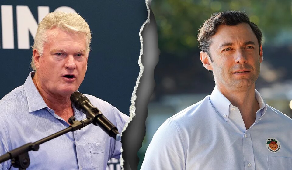Georgia Senate debate turns ugly as candidates clash over neo-Nazis, Epstein