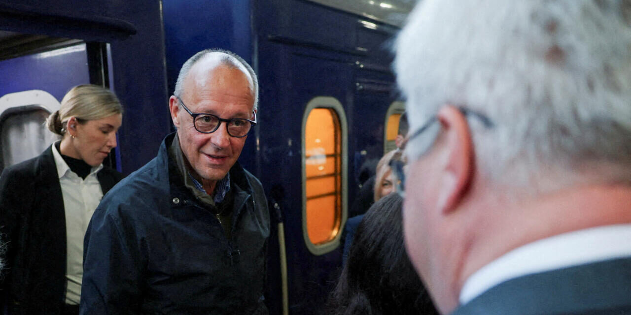 Germany's Merz visits Kyiv to pledge more support to Zelensky