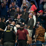 Heckler in 'Release the Epstein Files' shirt punched at Trump rally in Ohio