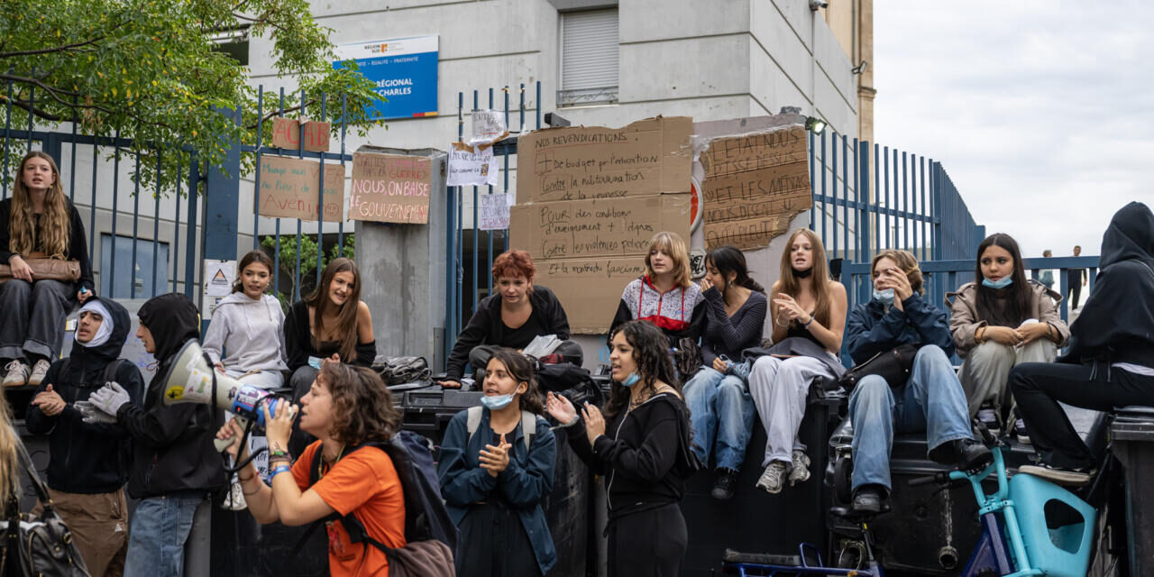 Hundreds of French schools remain closed as student protests turn violent