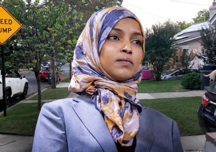 Ilhan Omar calls Trump ‘creep’ after he demands resignation amid 'fake name' allegations