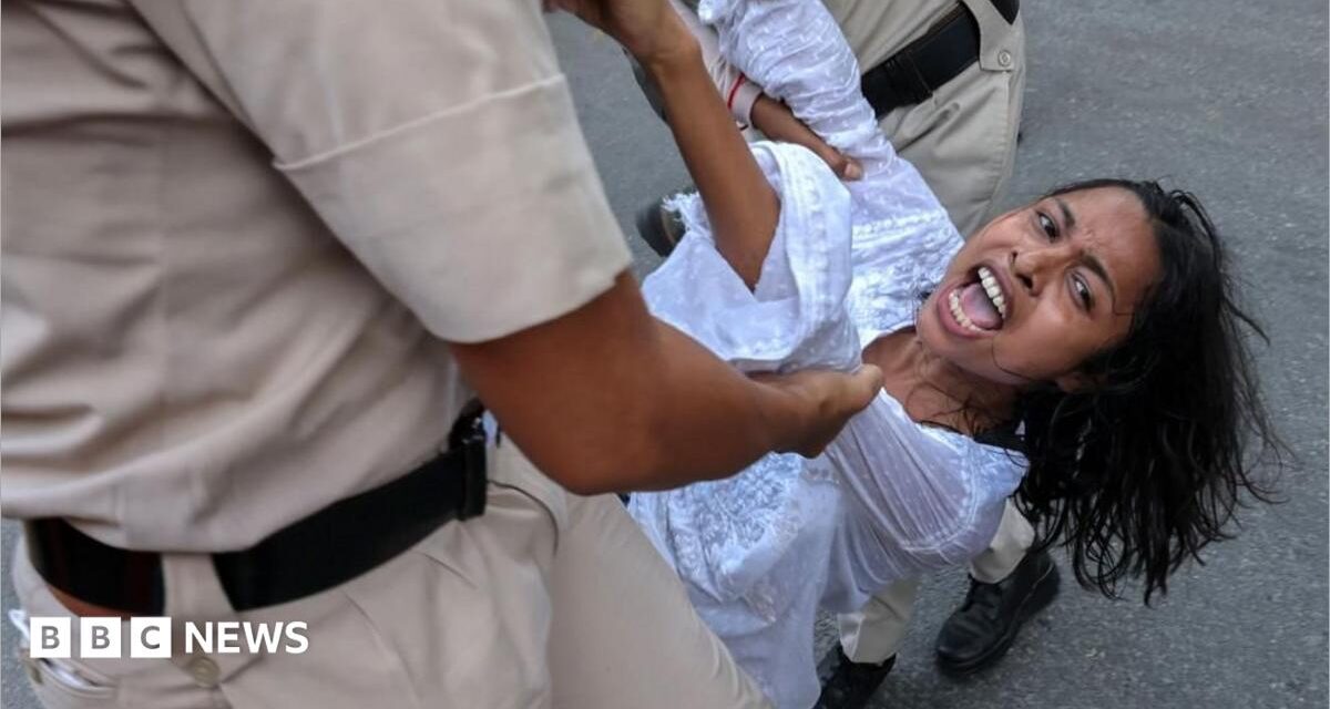 Indian police accused of sexual harassment against journalists at protest