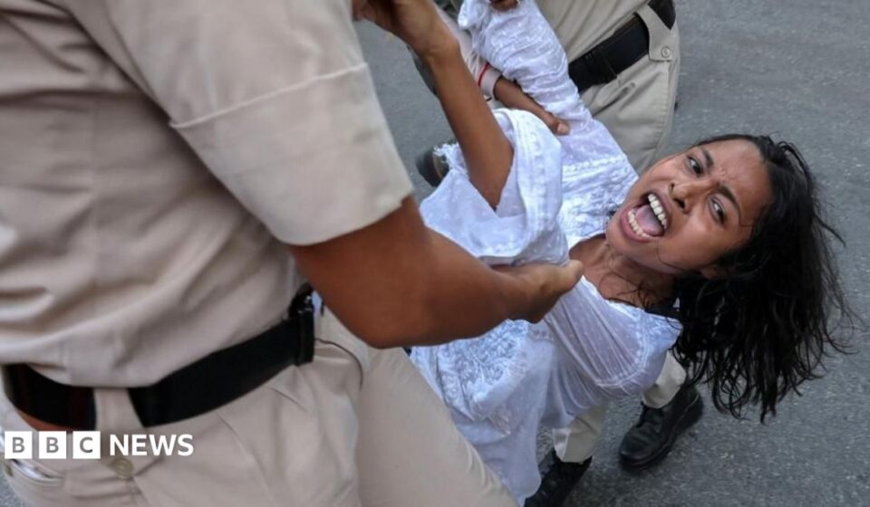 Indian police accused of sexual harassment against journalists at protest