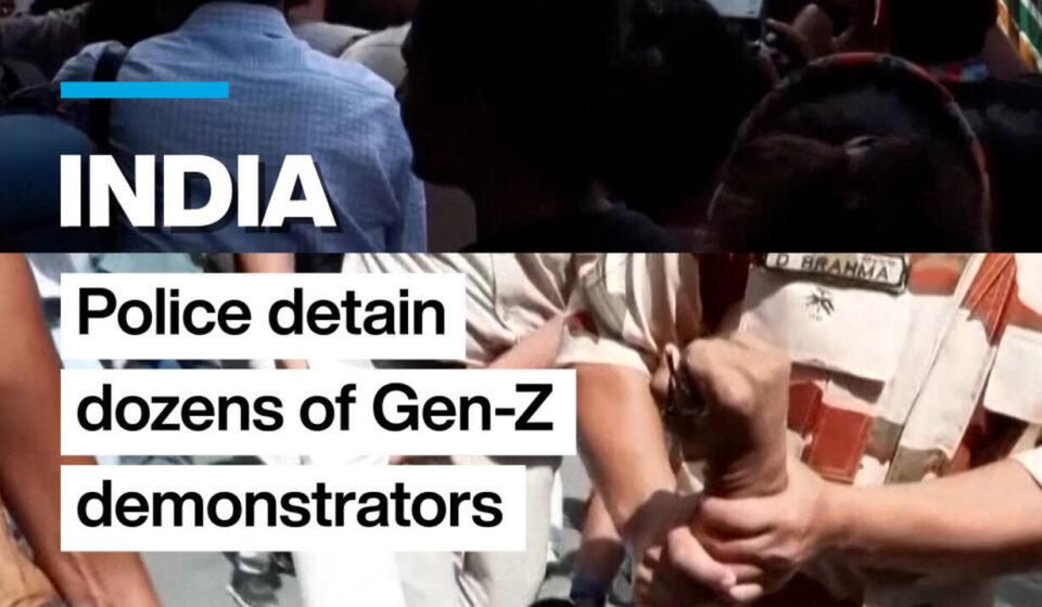Indian police detain demonstrators as protests over voter roll revision intensify