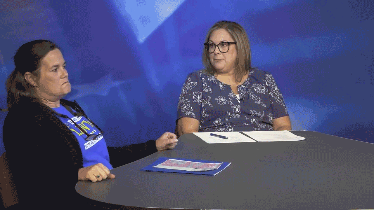 Jaime West mocked by LibsOfTikTok at Indiana county council forum
