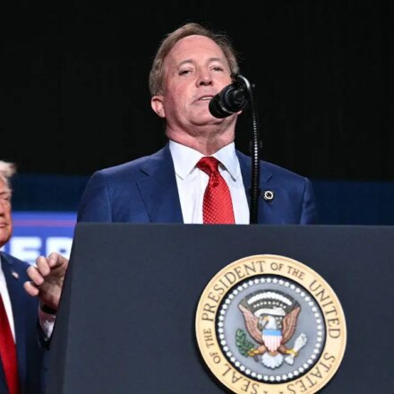 Ken Paxton questions Talarico's absence at Trump's San Antonio rally