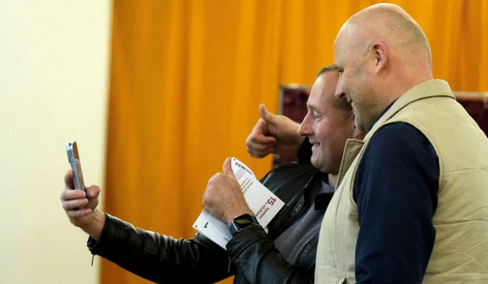 Latvia exit polls put PM's pro-Ukraine party ahead but coalition partners stumble