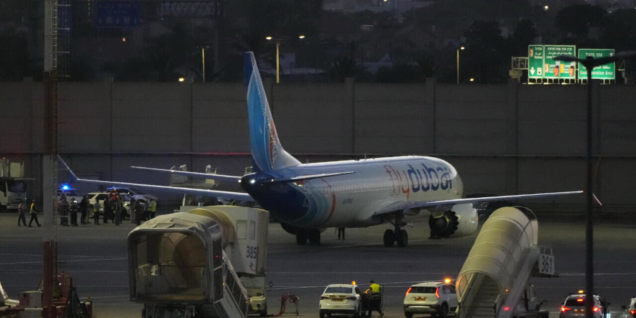 Live: FlyDubai suspends flights to and from Israel after pilot attack